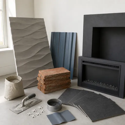 The 3D accent wall trend is coming for your fireplace surround: when texture helps and when it fights the flame